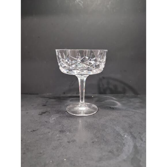 Gorham King Edward Tall Sherbet Champagne Crystal Glass or Vase, Vintage, 5" - Picture 1 of 9